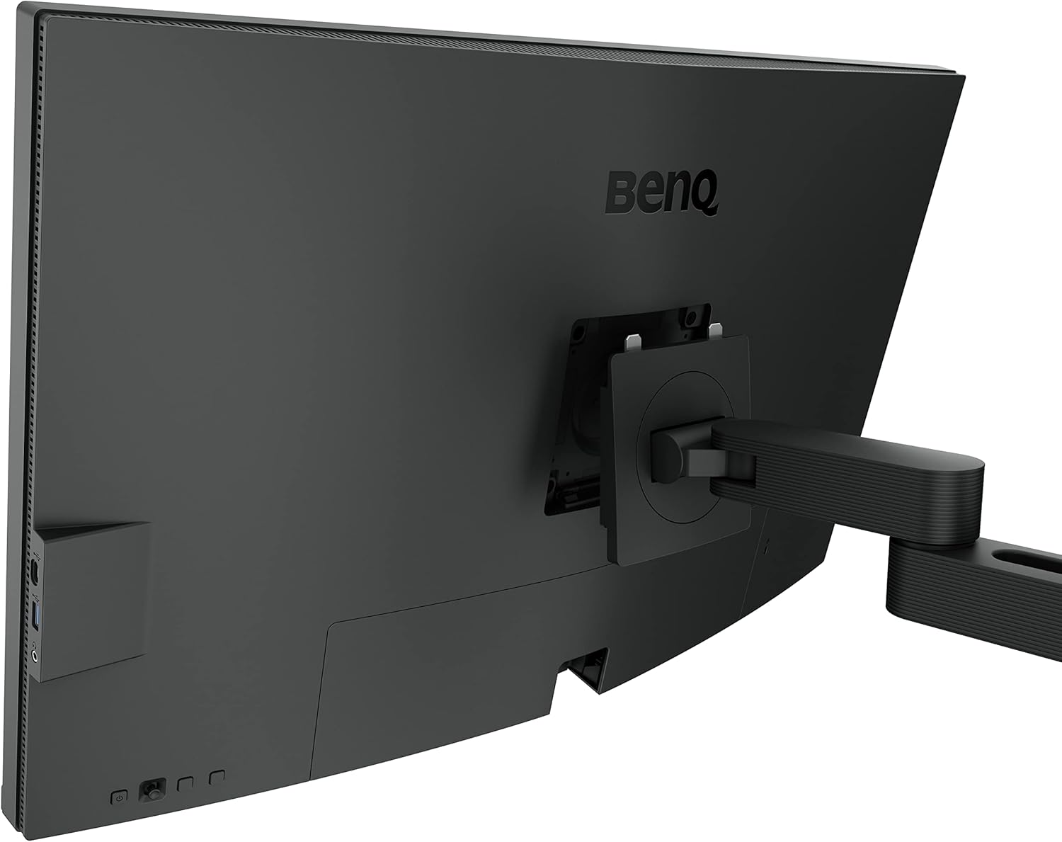 BenQ PD3205UA Écran 32 Pouces Ergo Arm 4K, UHD, sRGB, Rec.709, HDR10, IPS, technologie AQCOLOR, USB-C, Calibré en Usine, Hotkey Puck G2, KVM, Mode Couleur, DualView, Gris