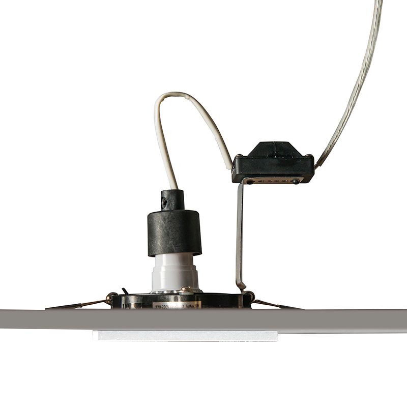 Moderne inbouwspot wit verstelbaar - Qure