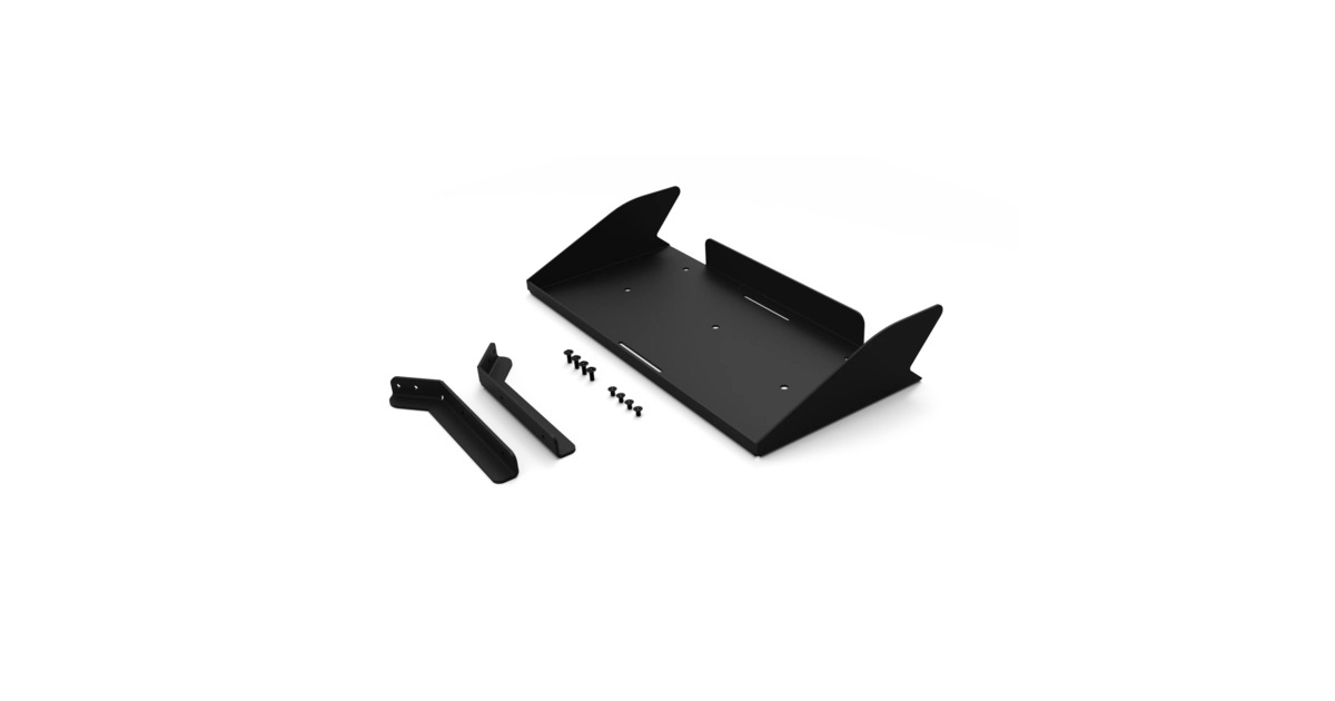 Res-TechGT PC Support Integrated bevestiging  (Zwart)