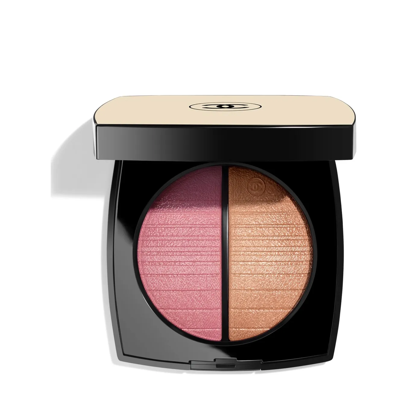 CHANEL BEIGES POUDRE BELLE MINE LUMIERE DORÉE Création exclusive – duo de poudres illuminatricesSOLEIL COUCHANT