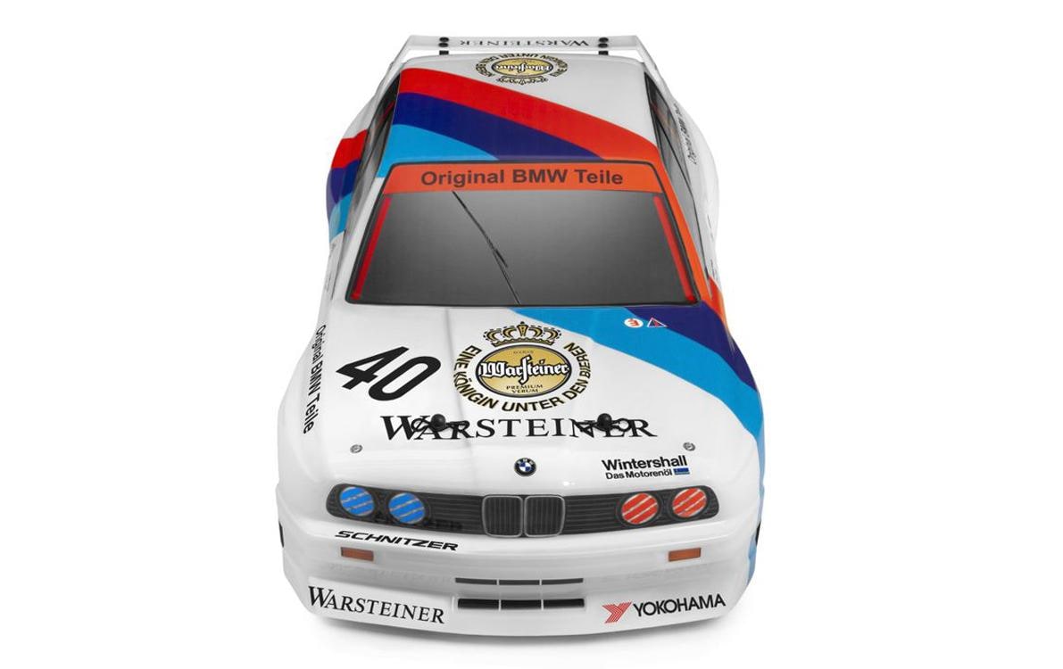 Tourenwagen RS4 Sport 3 BMW M3 4WD, RTR, 1:10<br>BMW E30 M3 WARSTEINER auf HPI RS4 Sport 3 Tourenwagen Chassis