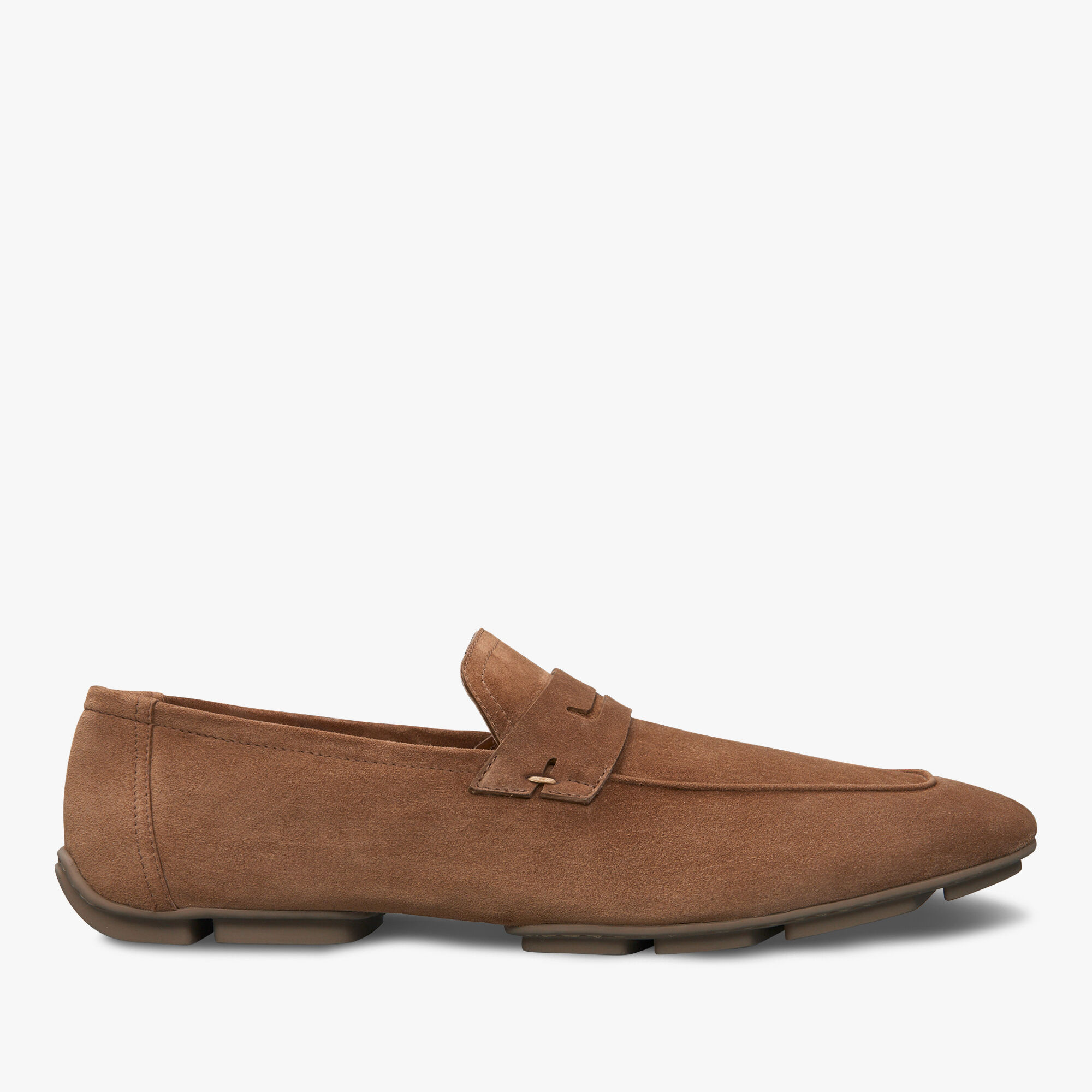 Mocassin Lorenzo Drive En Cuir Camoscio