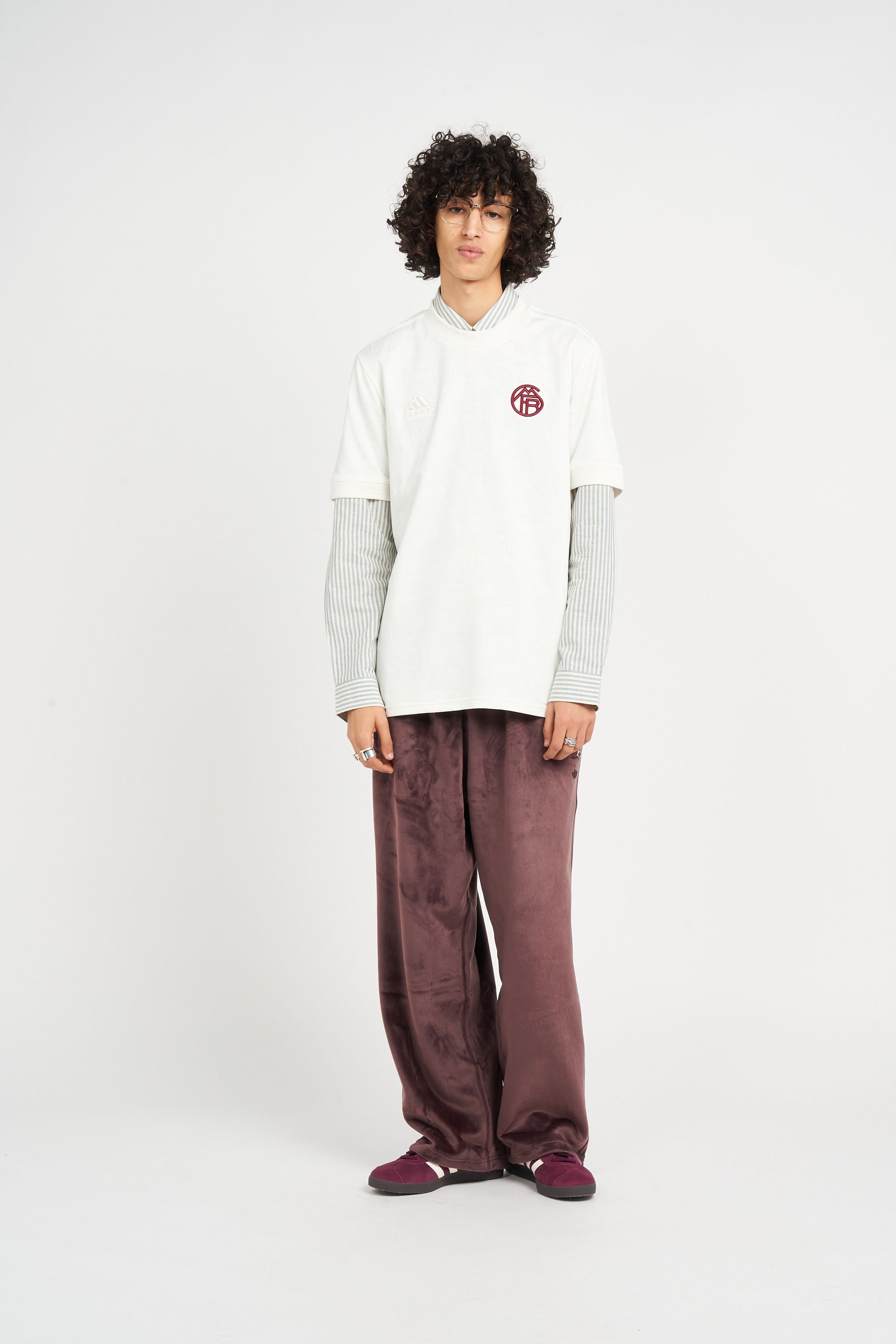 ADIDAS T-shirt MUFC 3 JSY LF Blanc