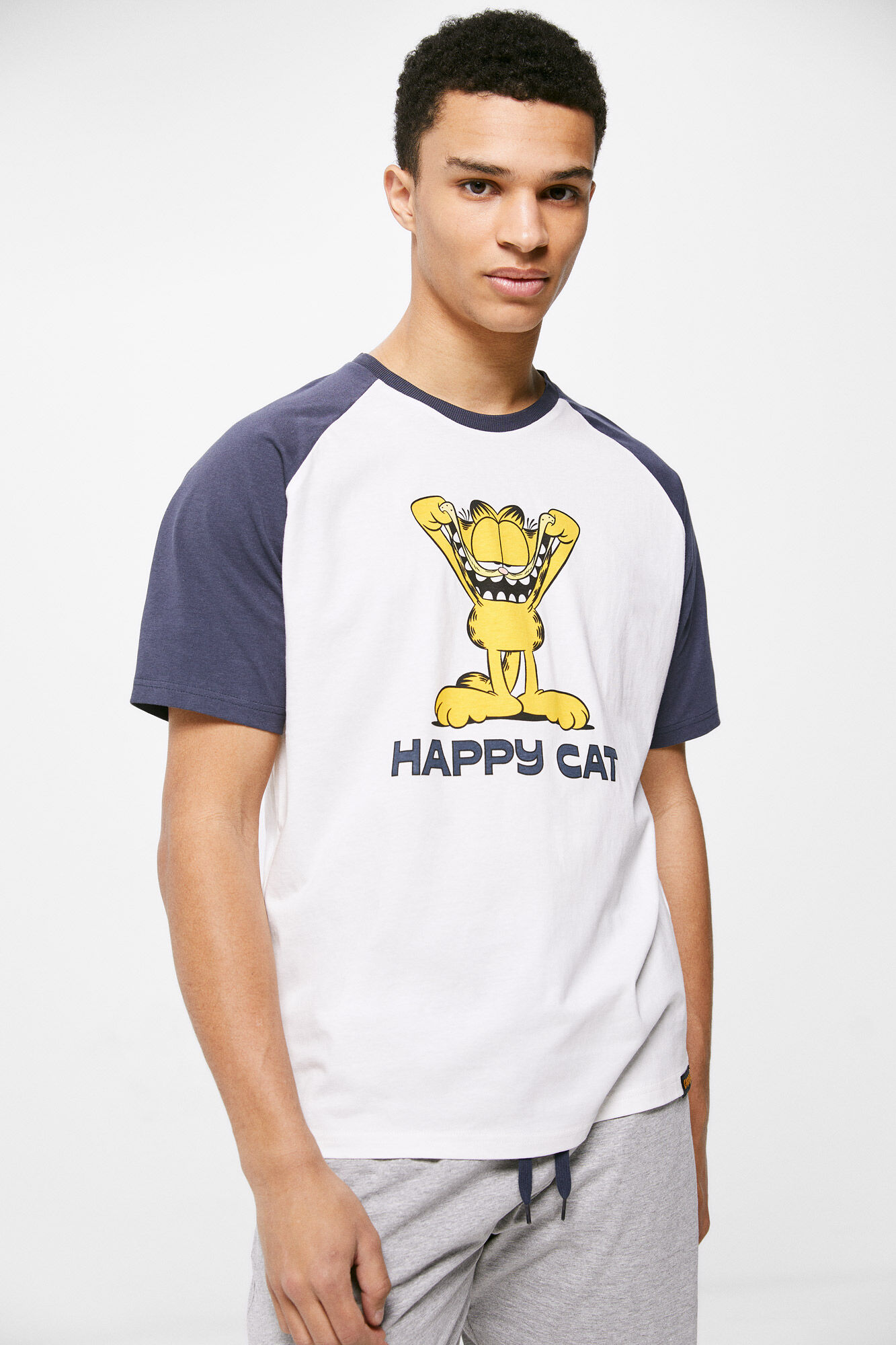 Pijama curto Garfield™ - marfim