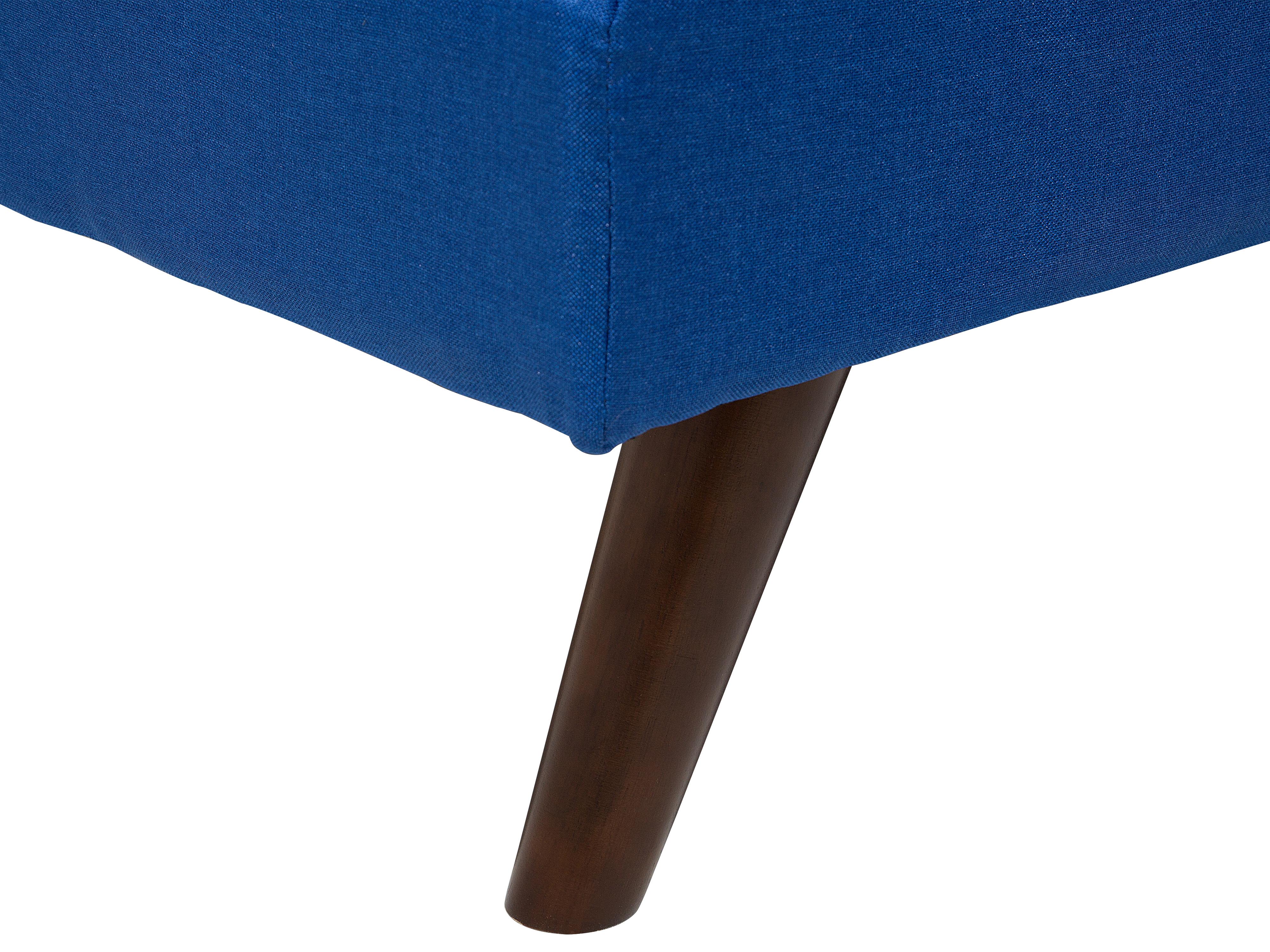 Slaapbank 3-zits RONNE Stof Marineblauw
