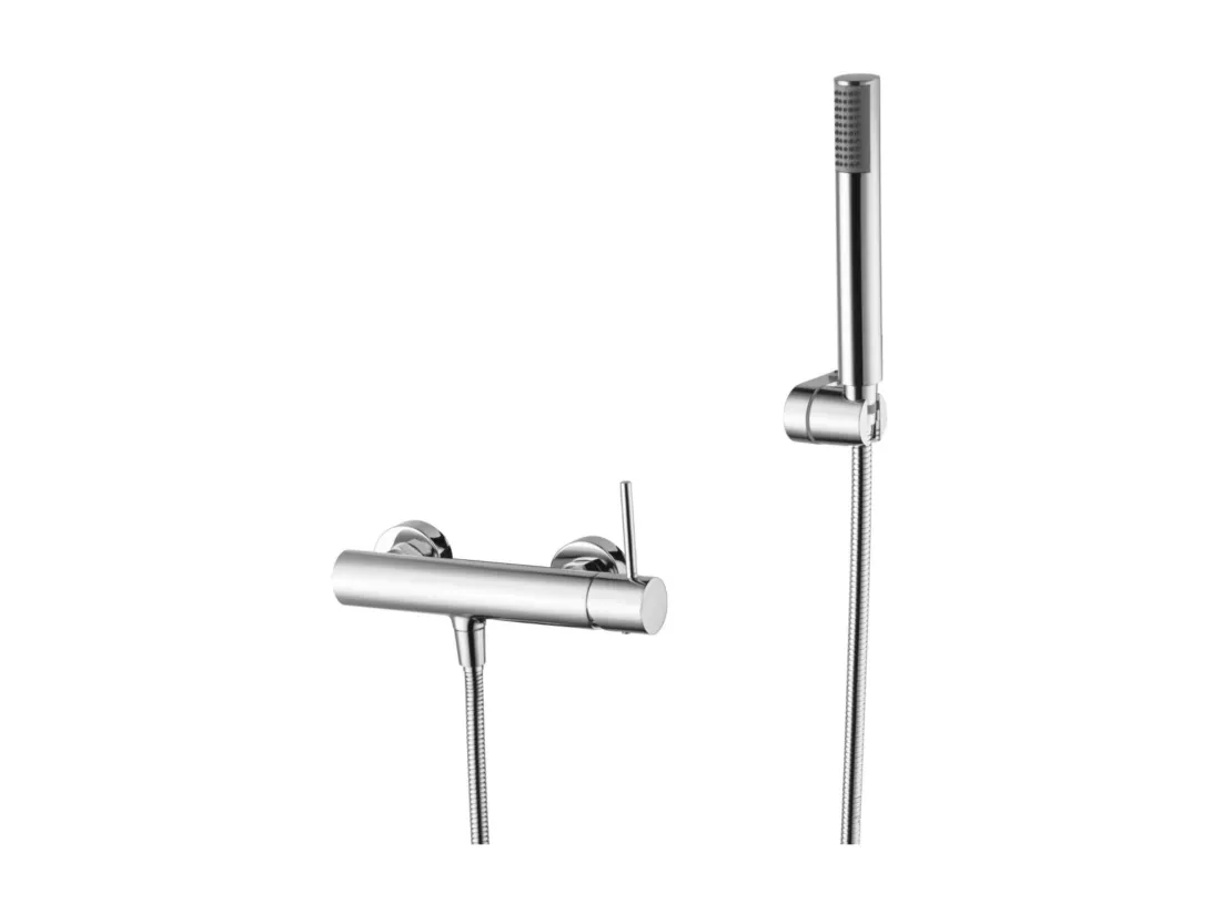 Mitigeur de Douche anti-calcaire Chrome IMEX MONZA BDM039-5