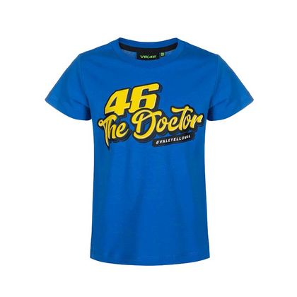 T-Shirt manches courtes VR 46 46 THE DOCTOR ENFANT - Bleu
