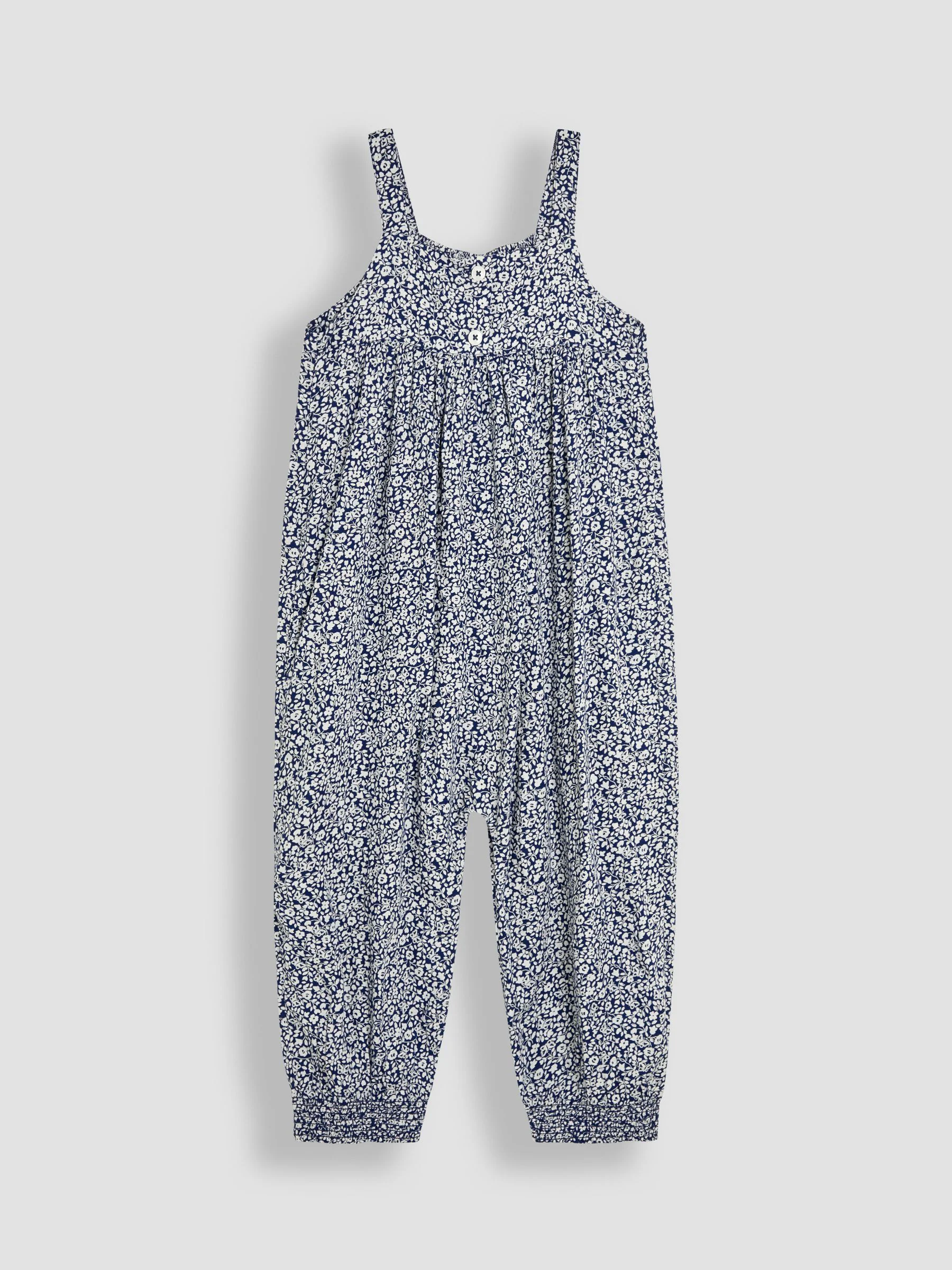 JoJo Maman Bébé Button Front Jumpsuit