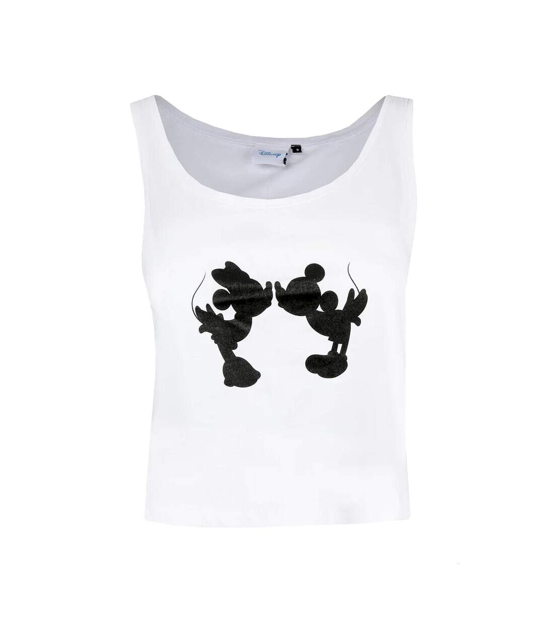 Disney - Débardeur KISS - Femme (Blanc / Noir) - UTTV760
