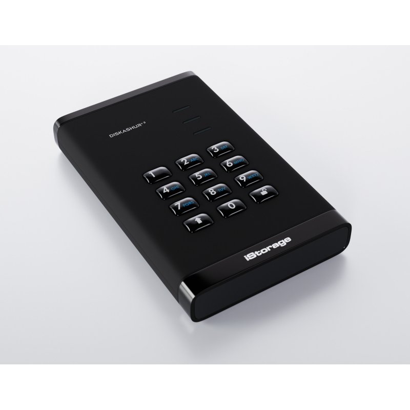 iStorage diskAshur3 SSD 256-bit 1TB - Black