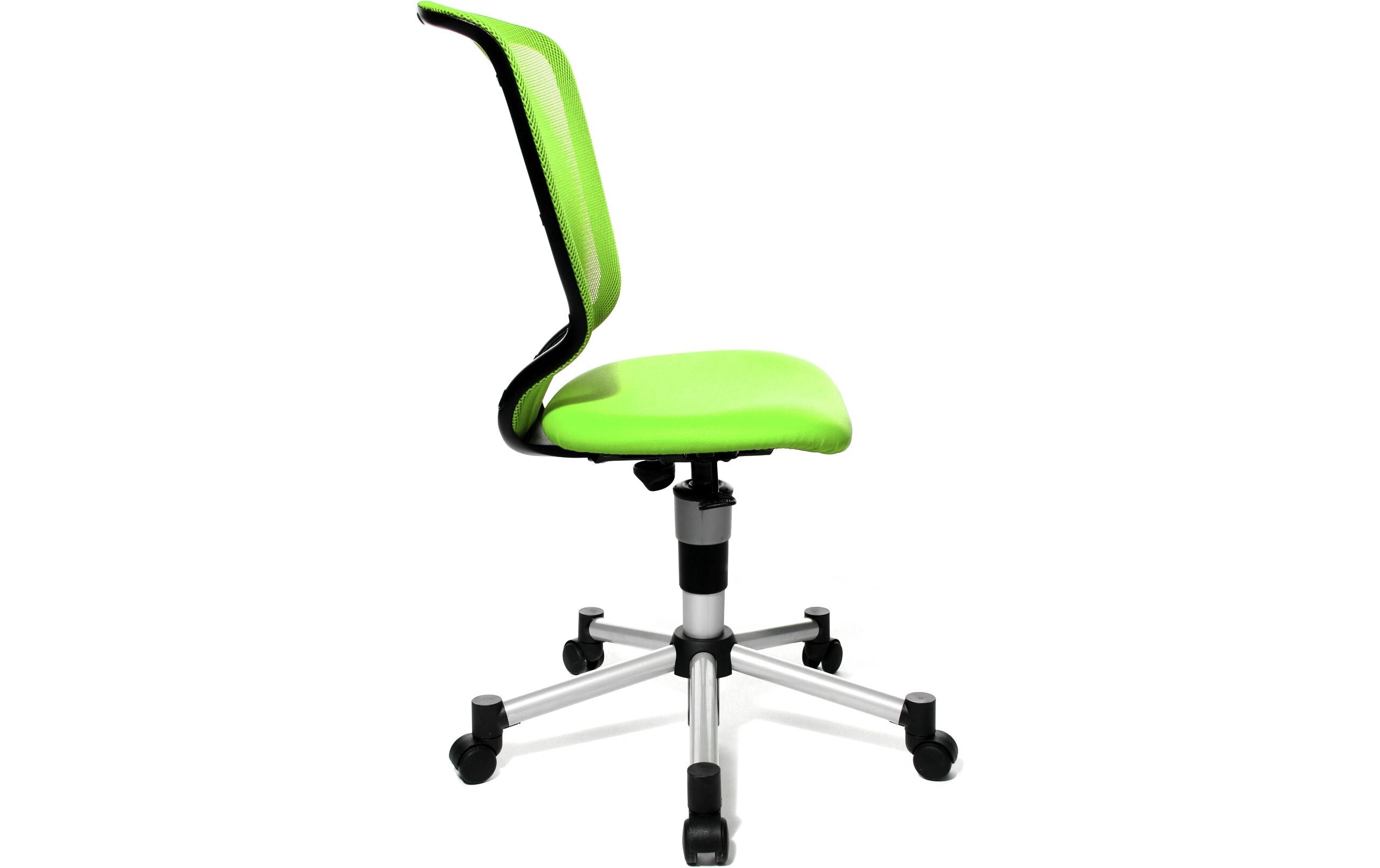 Kinder Bürostuhl Titan Junior, Grün<br>Mitwachsender Design-Kinder- und Jugenddrehstuhl