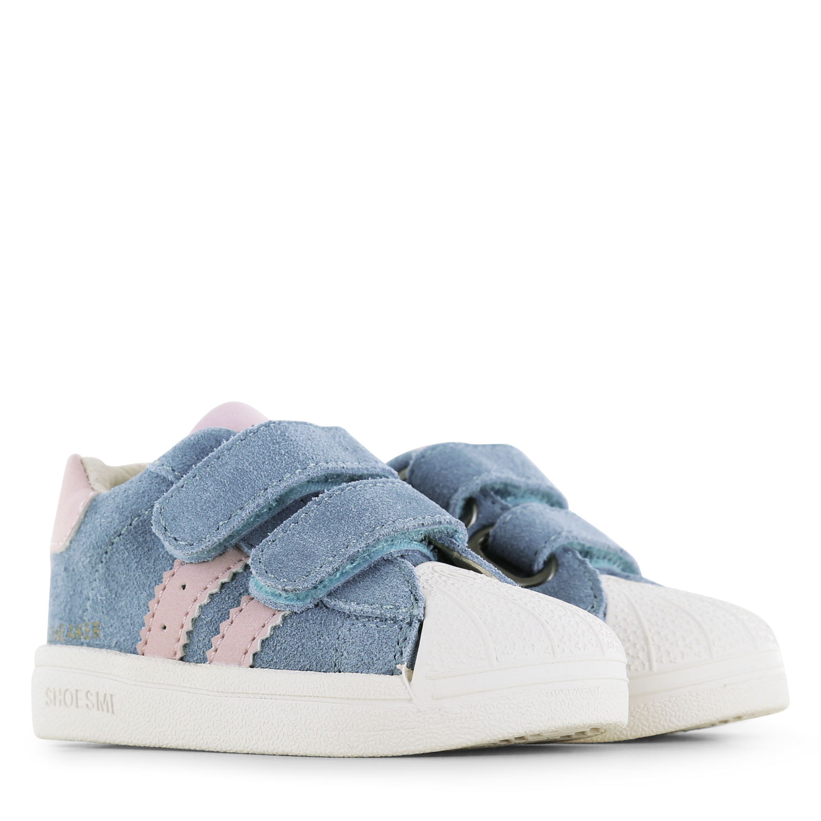 Shoesme blauw sneakertje Microfiber leer, Suède | Meisjes schoenen