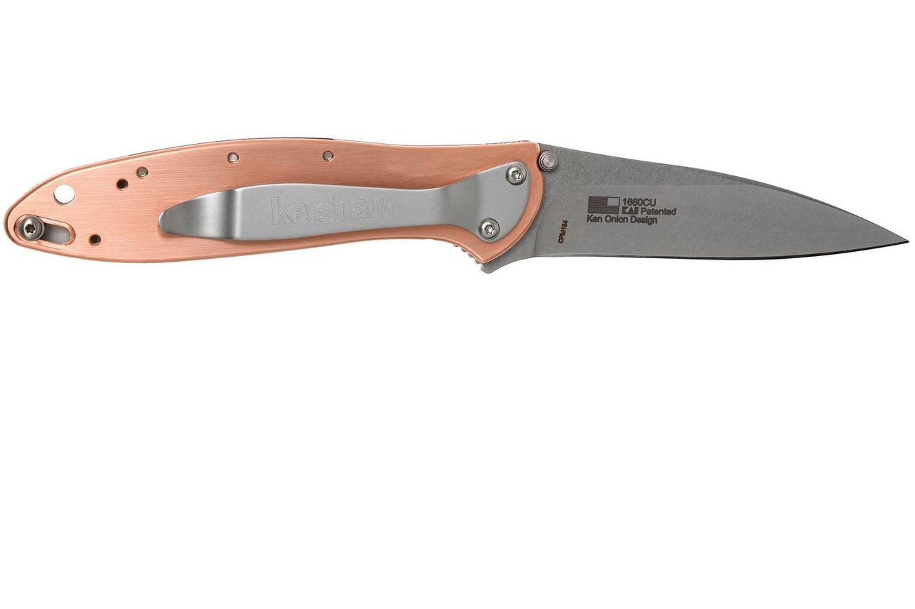 Kershaw Leek Copper 1660CU zakmes, Ken Onion design
