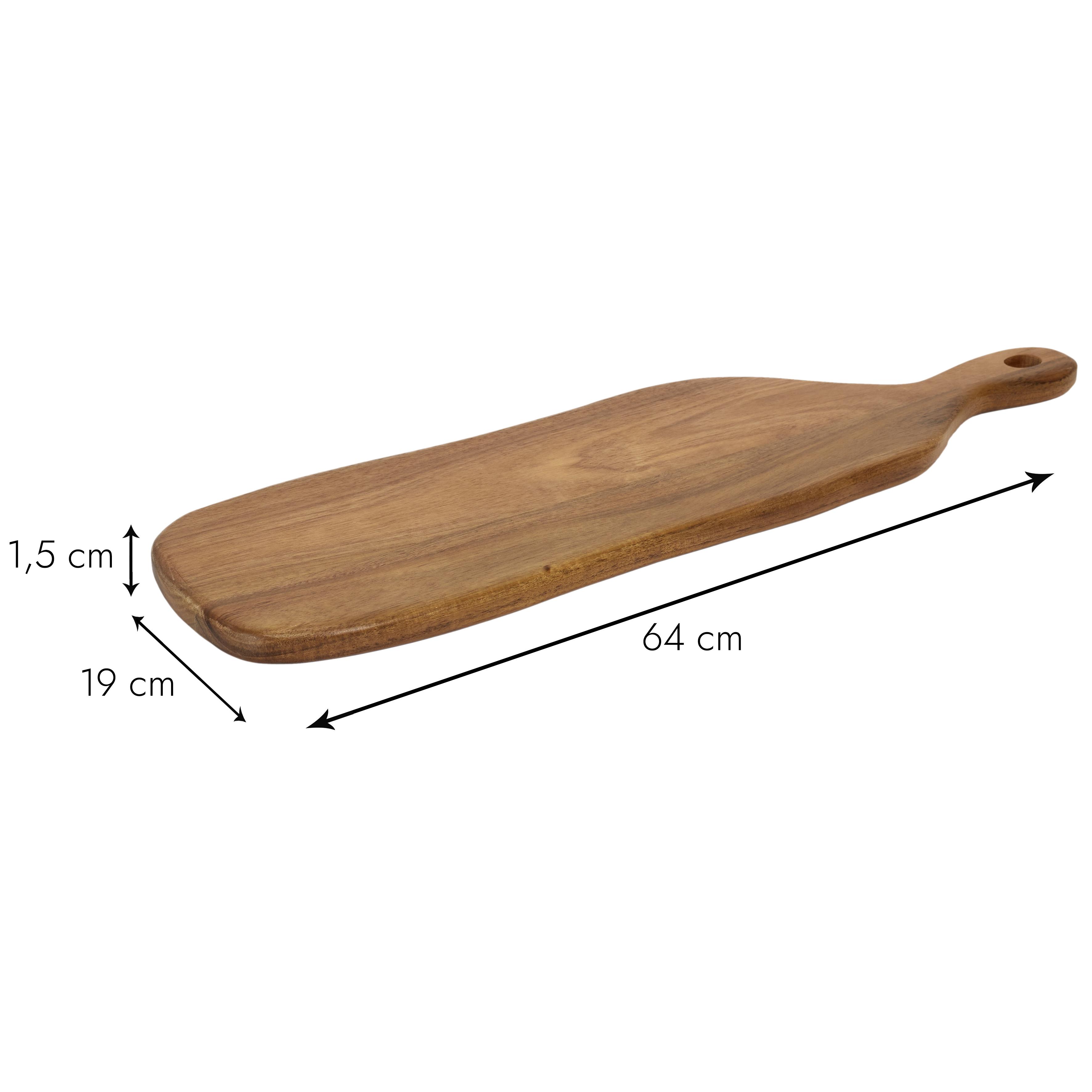 PLANCHE PRESENTATION ACACIA 64X19CM