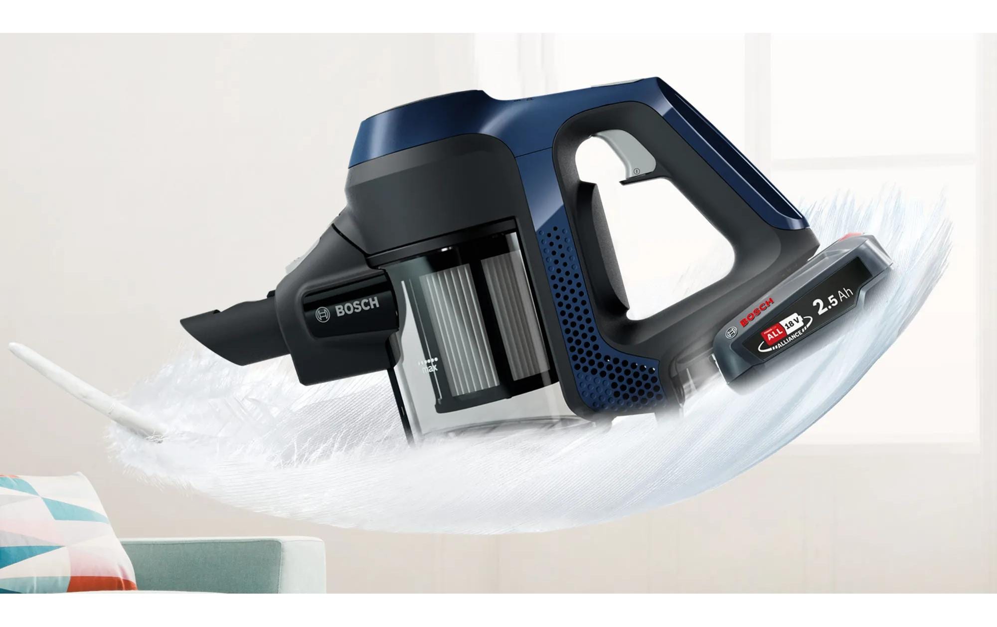 Akku-Hand- und Stielsauger Unlimited 6 BCS611P4A<br>Akku-Staubsauger