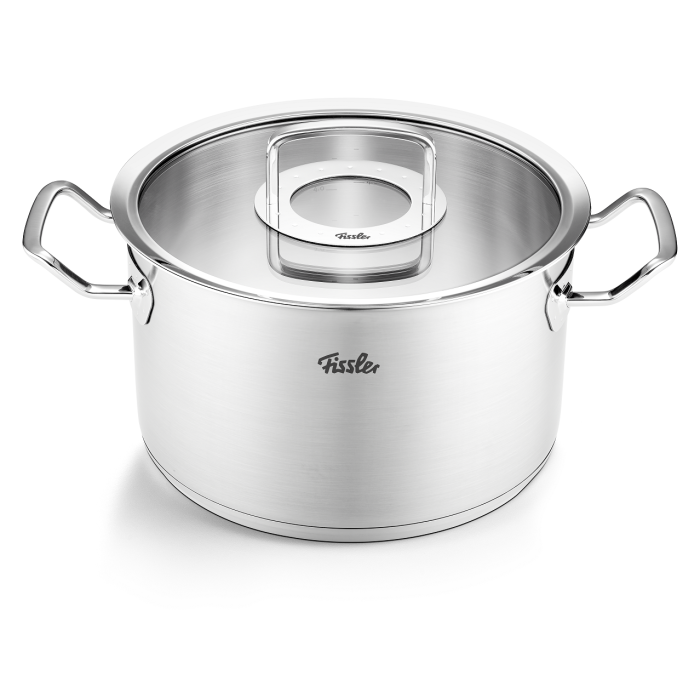 Fissler Original-Profi Collection® Kochtopf 24 cm + Glasdeckel