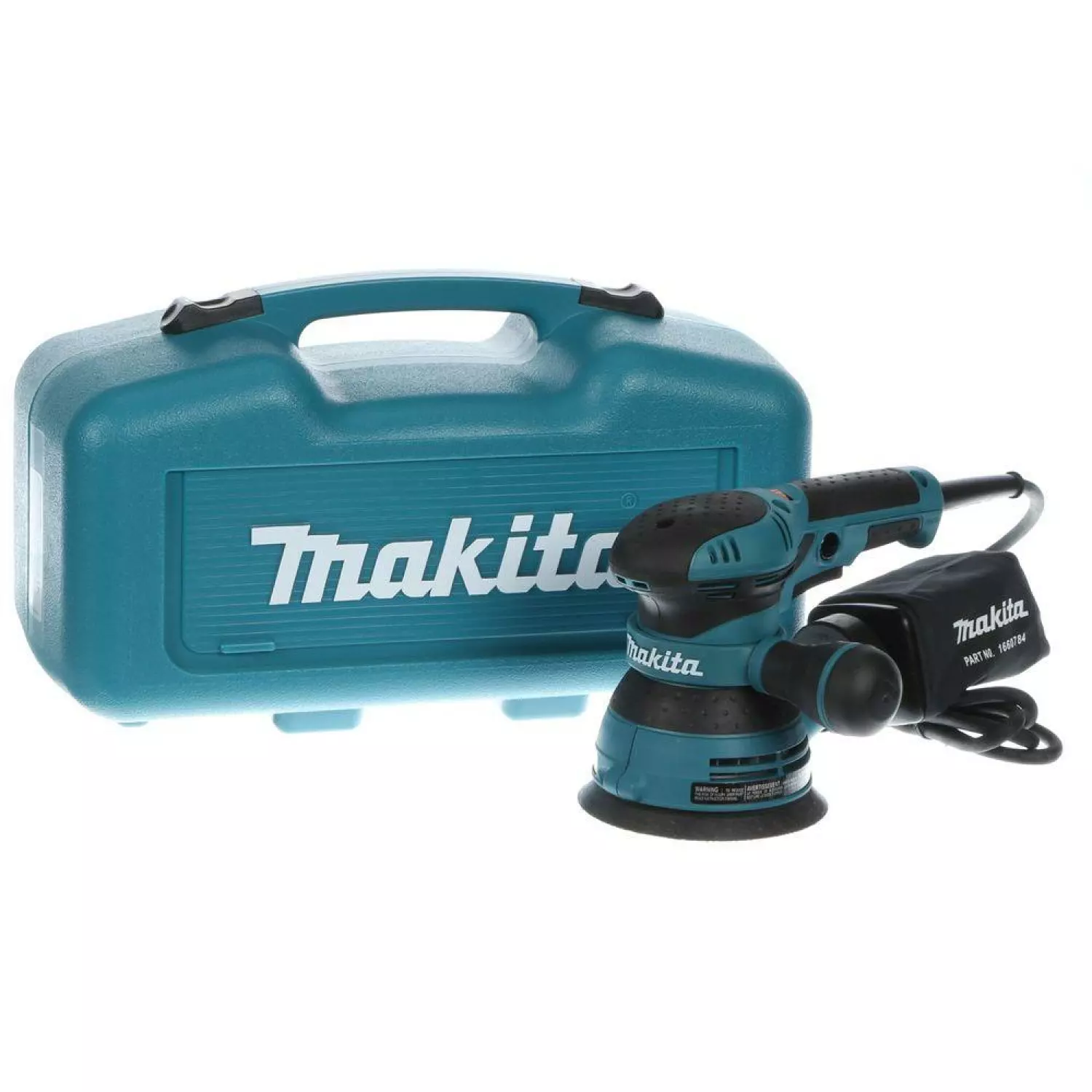 Makita BO5041K Excentrische schuurmachine in koffer - 300W - 125mm - variabel