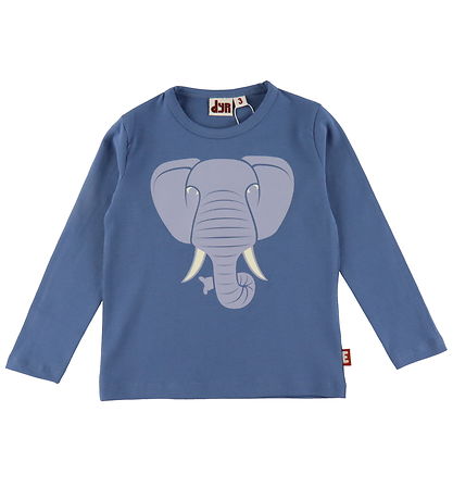 DYR-Cph Bluse - Dyrroar - Kalt Blue Elefant