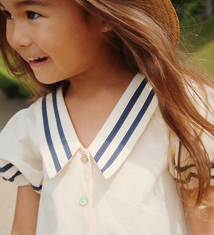 Konges Sløjd Kleid - Allie - Optik White