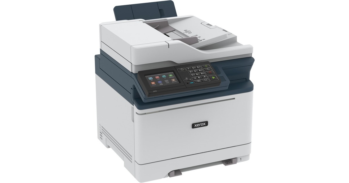 XeroxC315 all-in-one kleurenlaserprinter  (Grijs/blauw, Scannen, Kopiëren, Faxen, LAN, Wi-Fi)