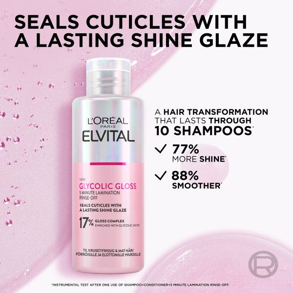 Elvital Glycolic Gloss Injection Treatment 200ml