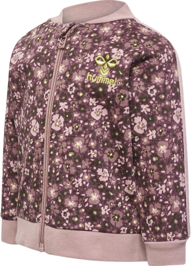 Hummel hmlLUCHIA ZIP JACKET Deauville mauve
