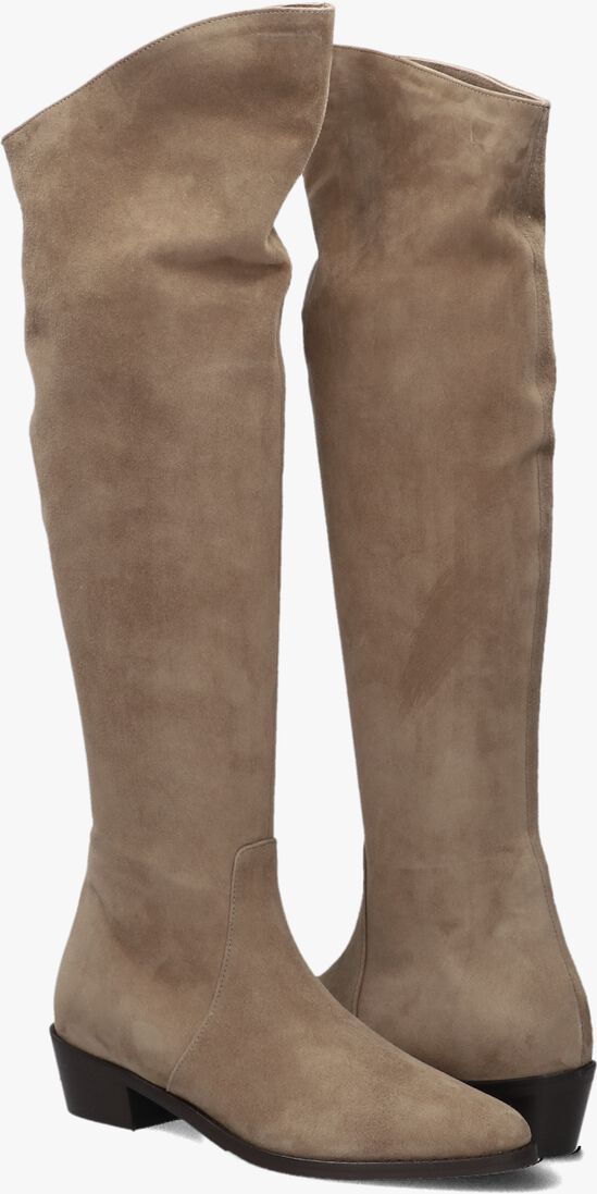 taupe notre-v hoge laarzen 394492