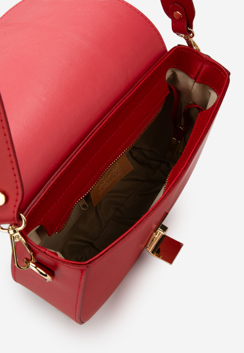 Sac bandoulière femme rouge Tamalia