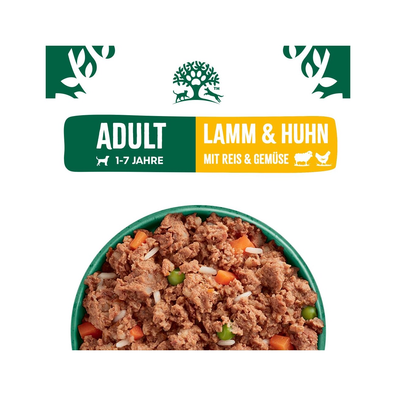 James Wellbeloved Lamm & Huhn Pastete 400 g