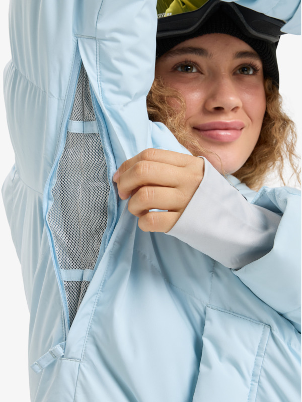 Alofted Puffy 15K Veste de snow technique Bleu Femme