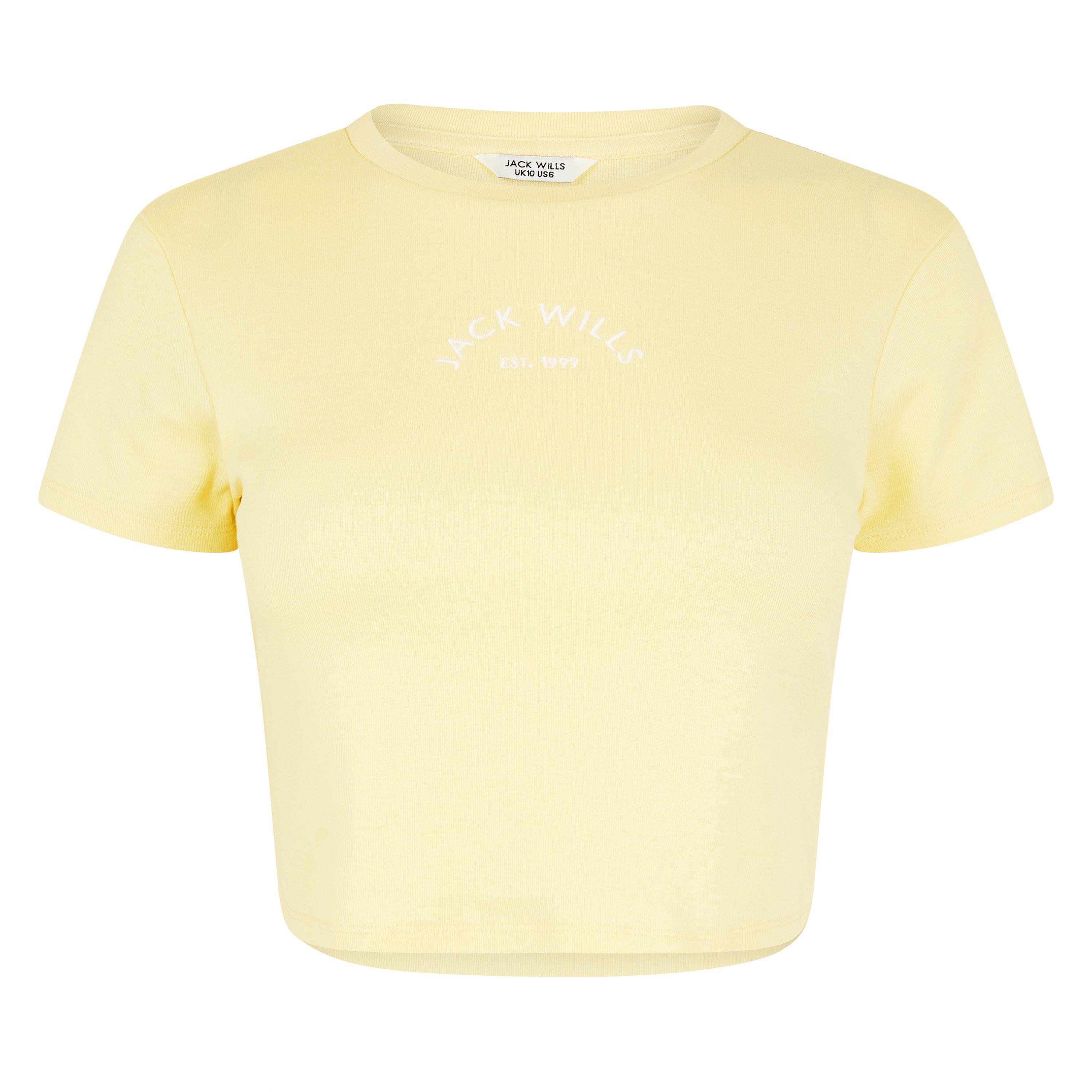 Jack Wills JW Cropped Baby Tee