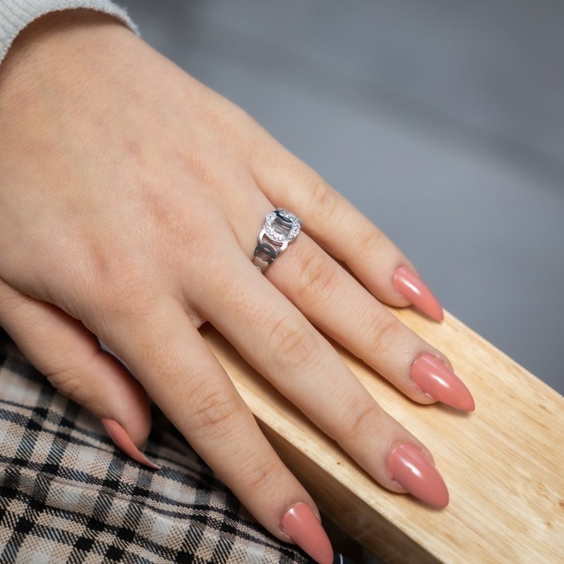 Bague Femme Ornée Zirconium AKEBIA