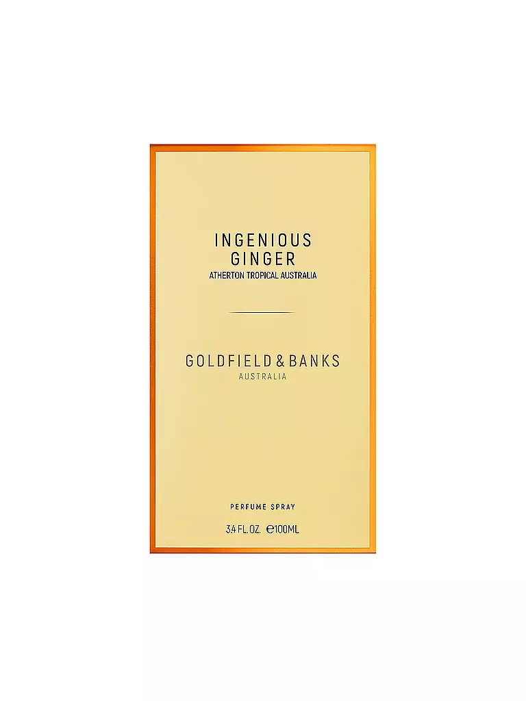 GOLDFIELD&BANKS Ingeniour Ginger Eau de Parfum 100ml keine Farbe