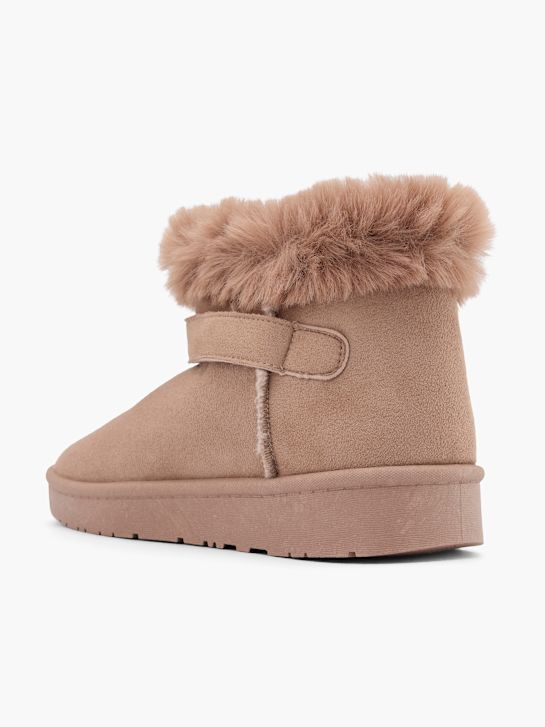 Graceland Plüsch-Hausschuh beige