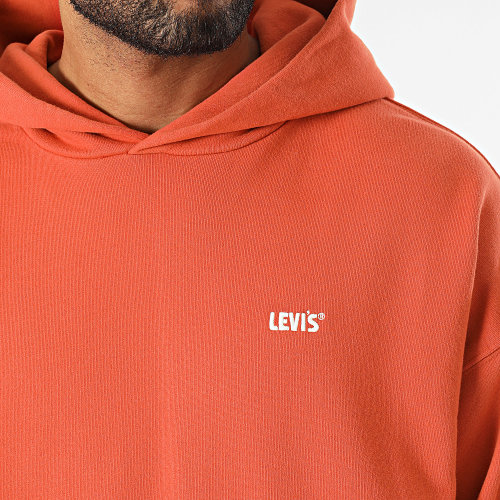 Sweat Capuche A3767 Orange