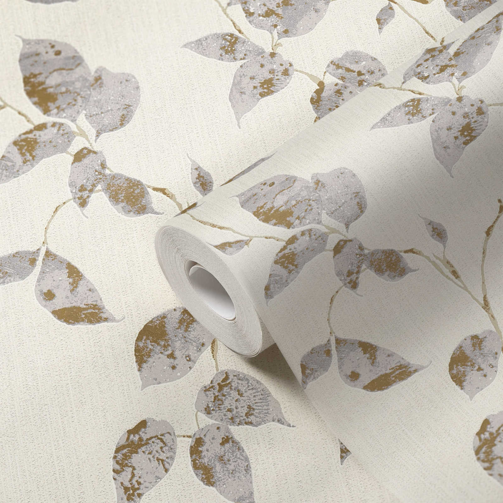 Vliestapete FLAVOUR - creme - 10 Meter