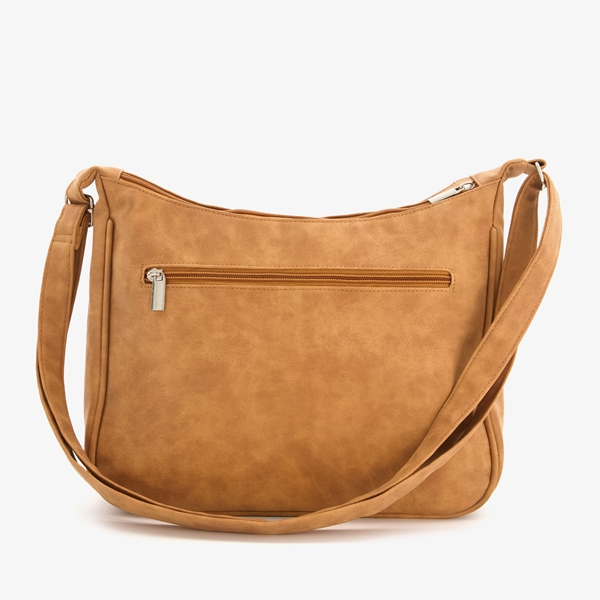 Renato Lucci dames schoudertas camel