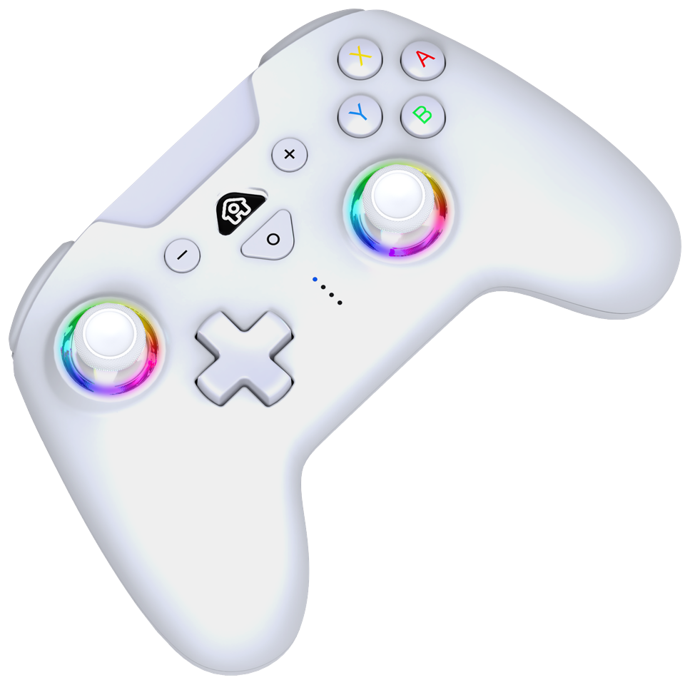 Subsonic Wireless Led Controller White - Nintendo Switch