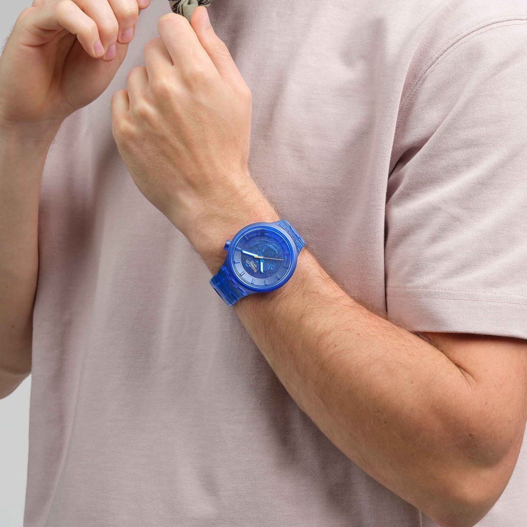 Swatch Big Bold Biosourced Navy Joy