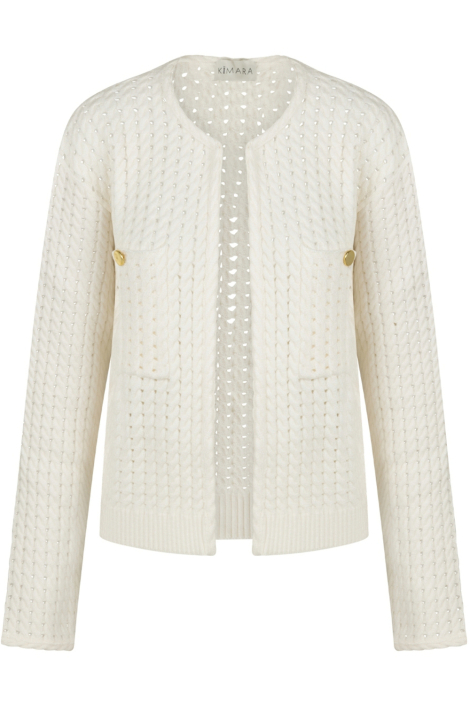 Kimara beige dames vest