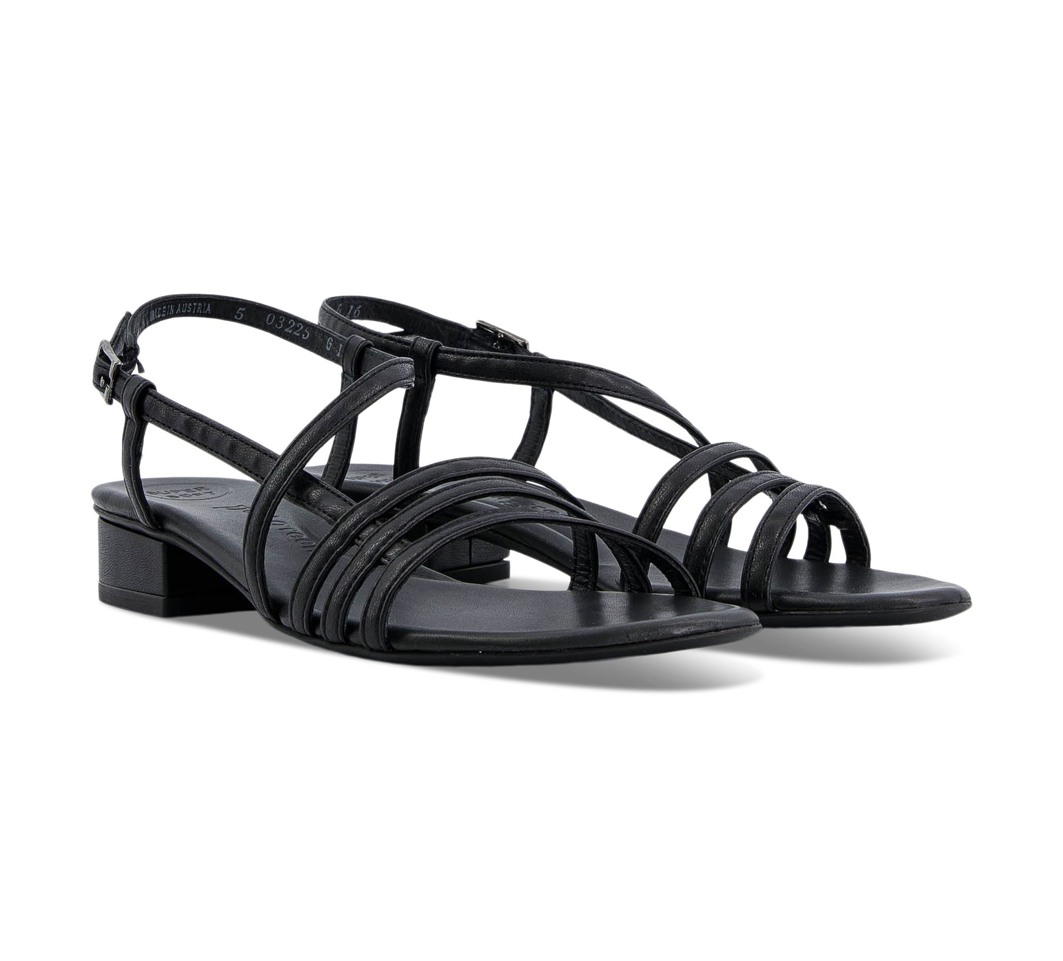 Paul Green Riemchensandalen schwarz