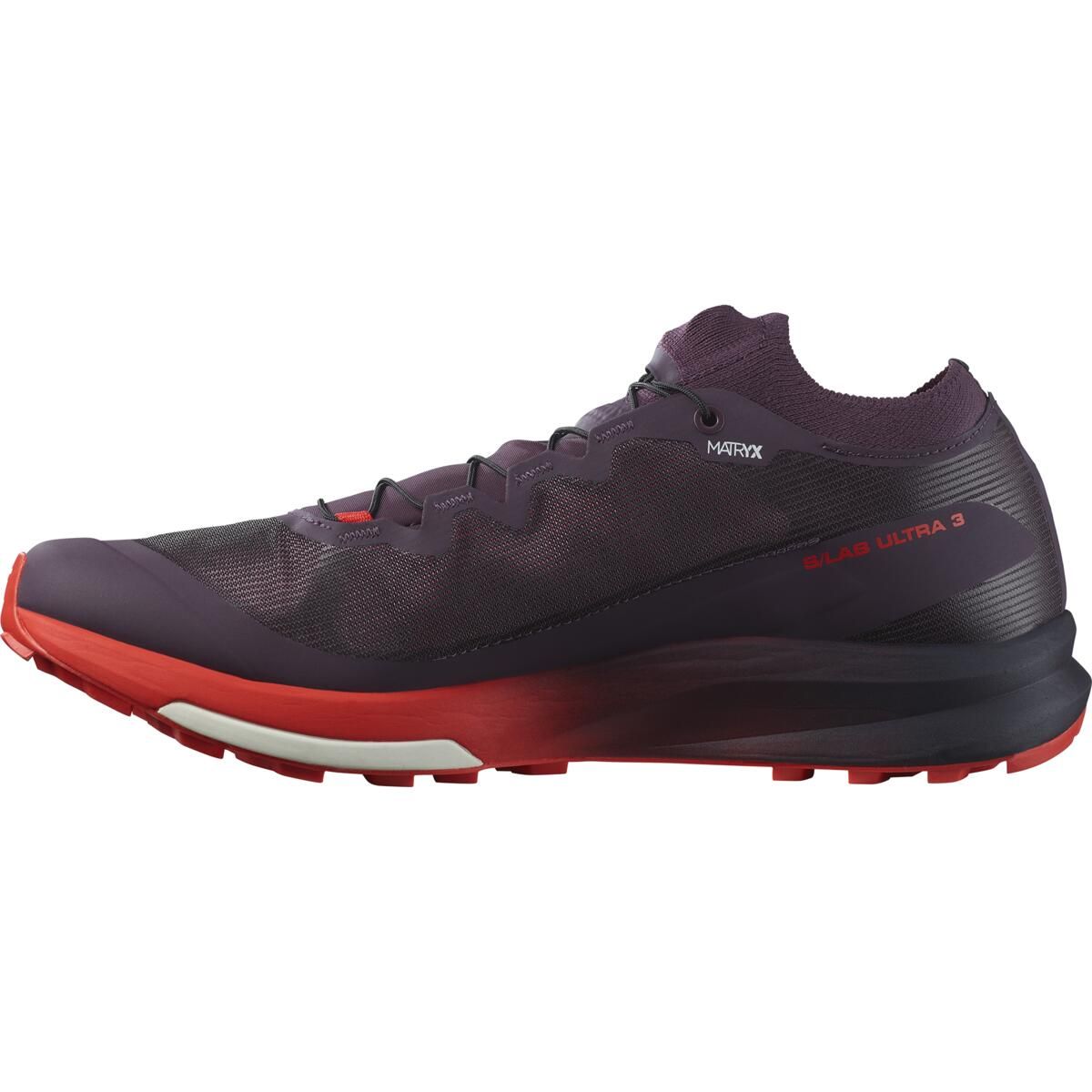 salomon s lab ultra 3 v2 herre plum perfect fiery red whi