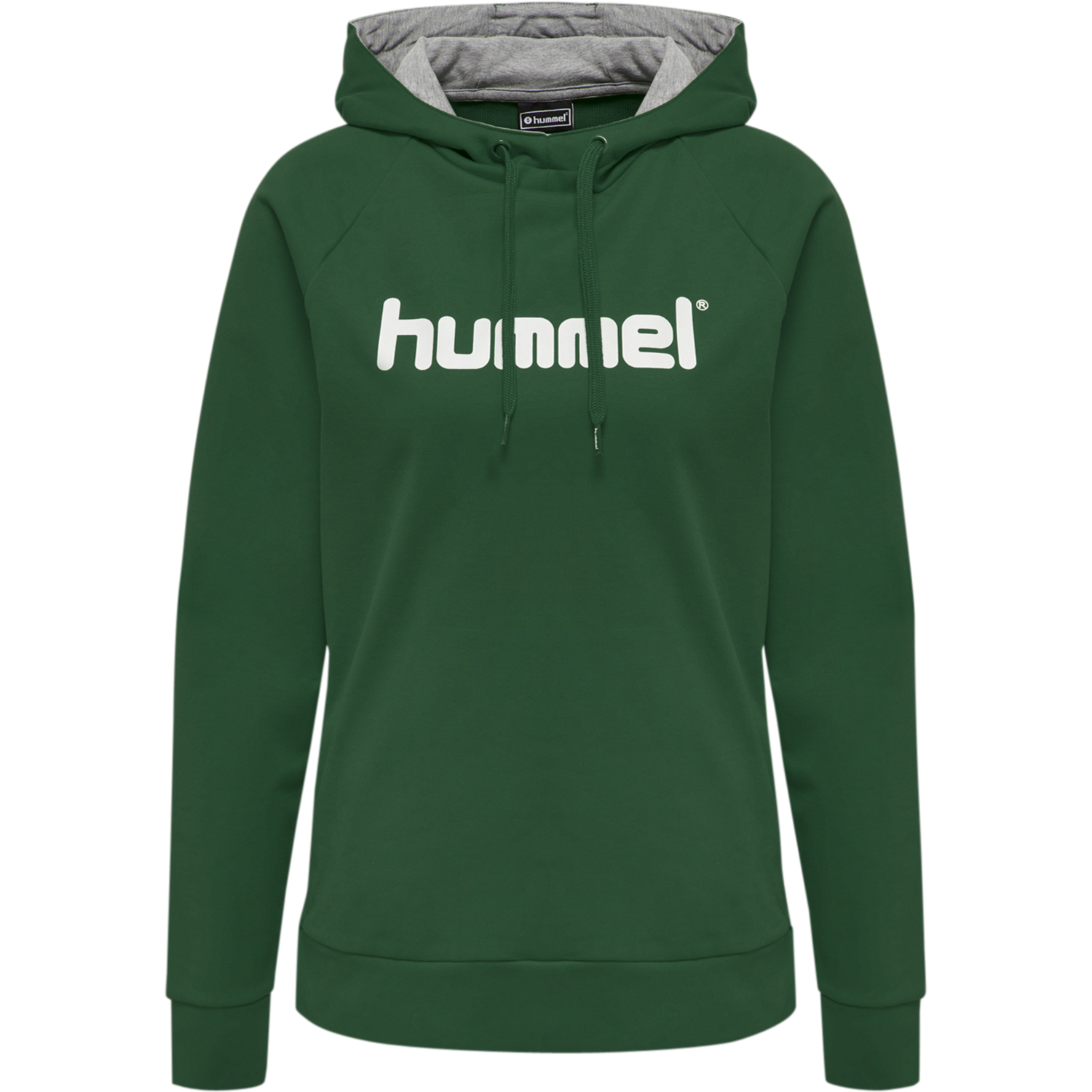 HUMMEL GO COTTON LOGO HOODIE WOMAN