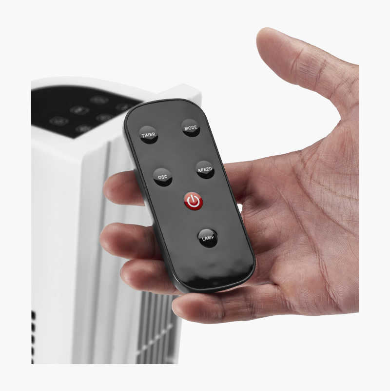 Tårnvifte smart, 100 cm, hvit