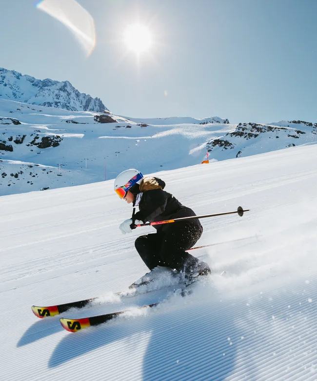 ADDIKT PRO (and Z12)  Pack skis de piste unisexe White/Black/SafetyYellow