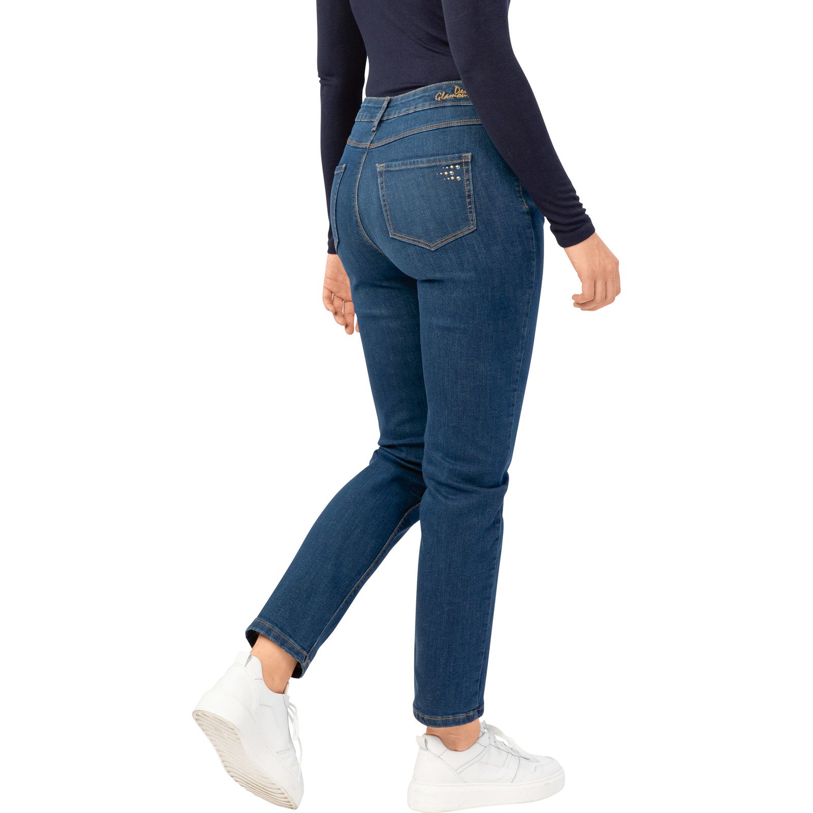 Stooker Damen-Jeans Zermatt deep blue