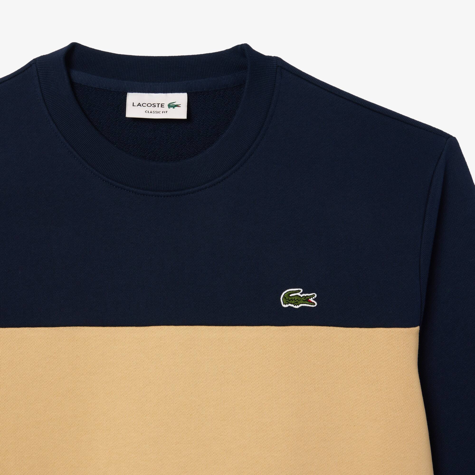Sweatshirt Jogger color-block classic fit avec imprimé 3D Sweatshirts - Bleu - Lacoste - Homme