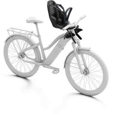 Thule Yepp 2 Mini Front Mount Sykkelsete, Midnight Black