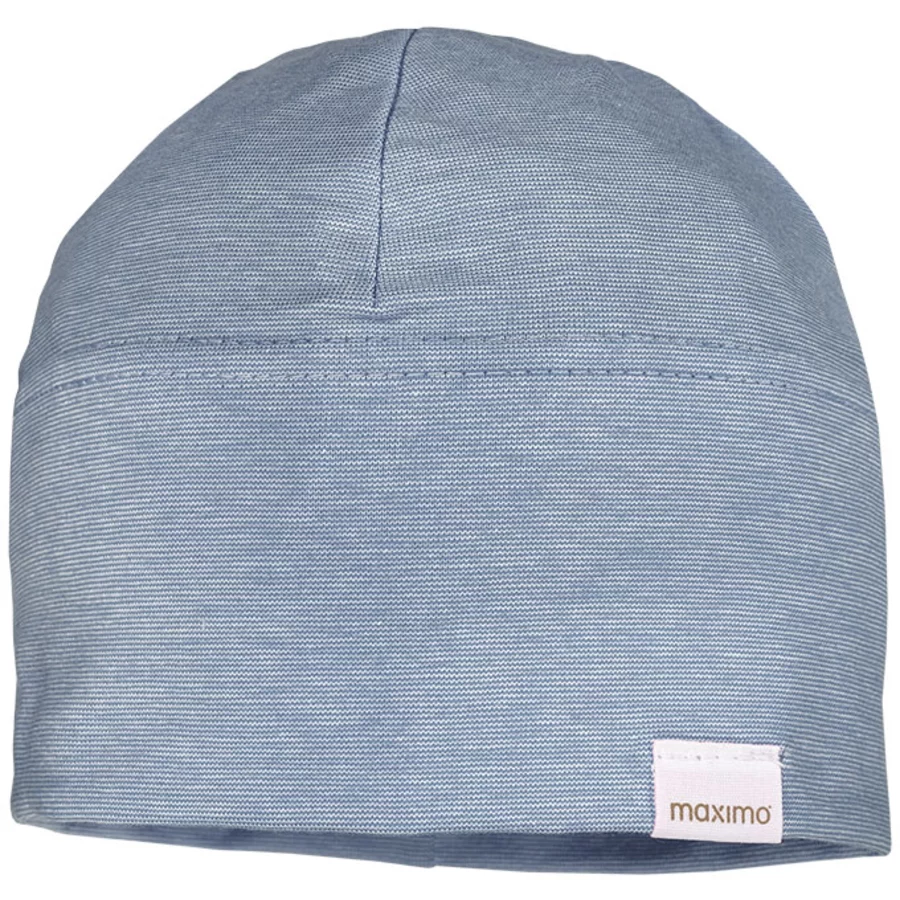 Maximo Beanie jeansmeliert-weiß