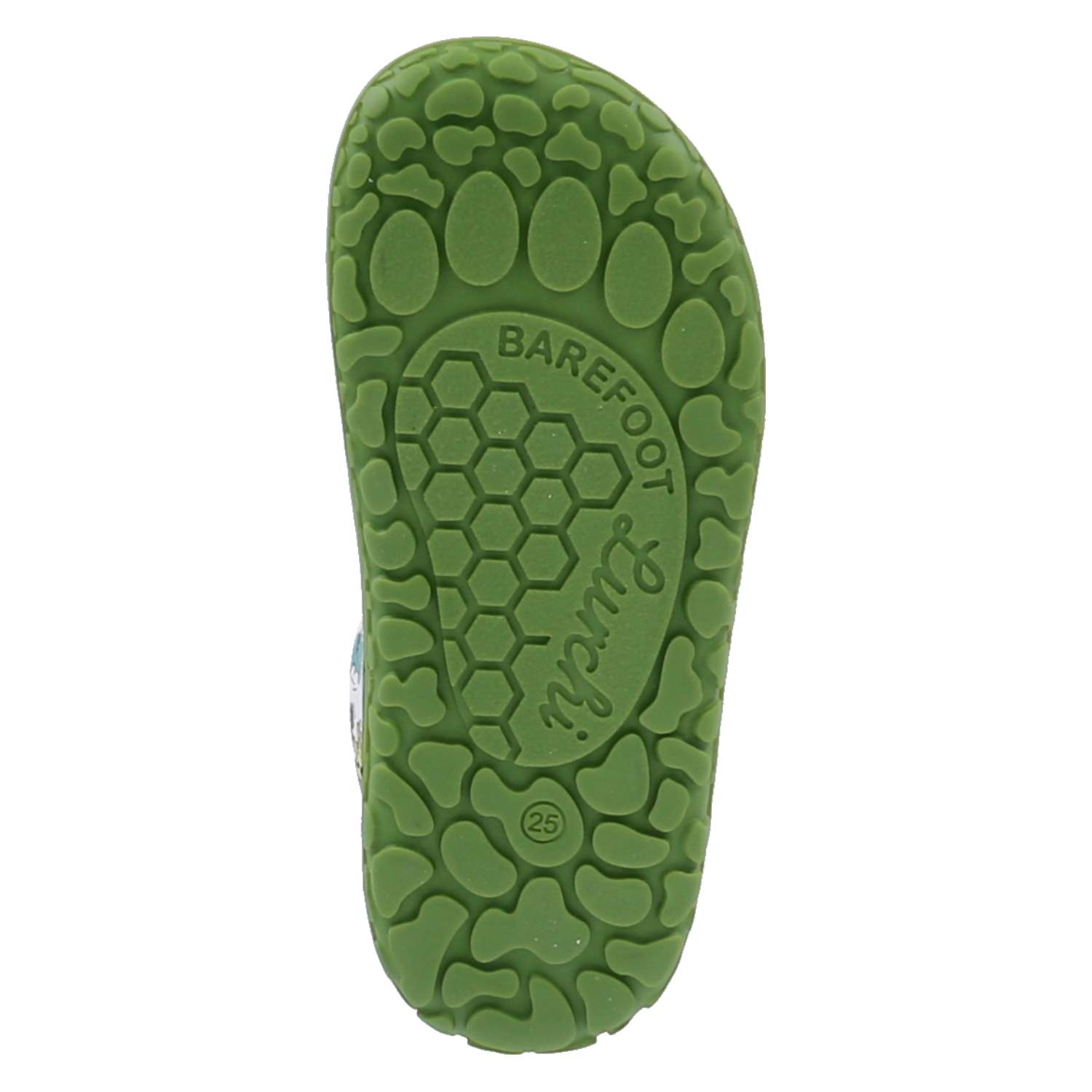 Lurchi Klettschuhe NOAH BAREFOOT - white-green